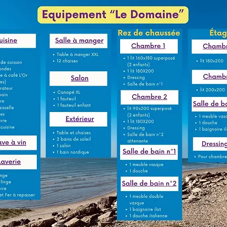 Hébergement de vacances 12 Personnes - Le Domaine -
